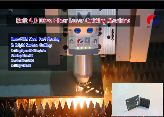 High Power 12000W Fiber Laser Metal Cutting Machine / Equipment For Industrial