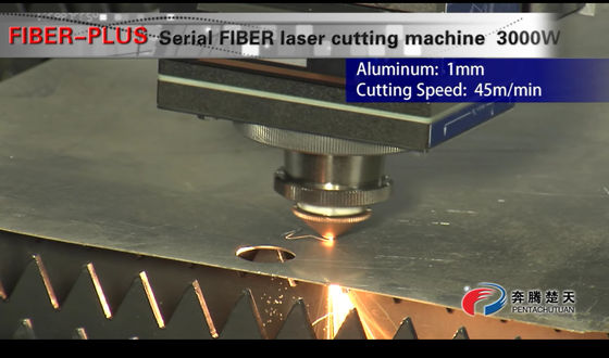 Carbon Steel CNC Laser Cutting Machine Automatically 120m/Min Rapid Speed