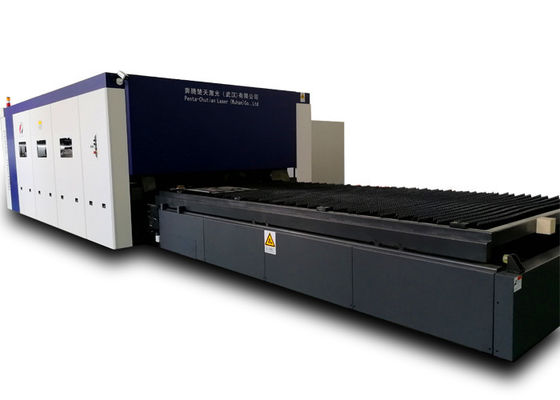 High Precision Performance Laser Cutting Machine for Thin Sheet Metals , 4000W Power