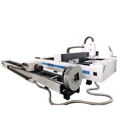 Raycus CNC Laser Fiber Cutting Machine 4KW / 6KW Rotary Laser Cutting Machine