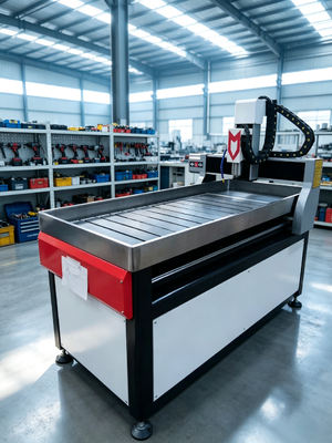 Mini 6090 Wood CNC Router Machine With Rotary Desktop 50HZ CE
