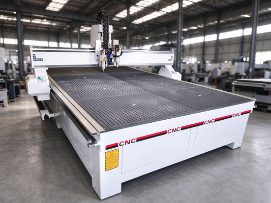 4X8 Feet Oscillating Cutting Machine CCD CNC Router Wood Cutting CE