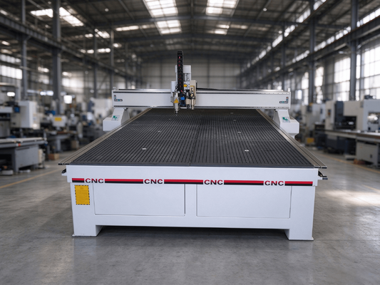 4X8 Feet Oscillating Cutting Machine CCD CNC Router Wood Cutting CE