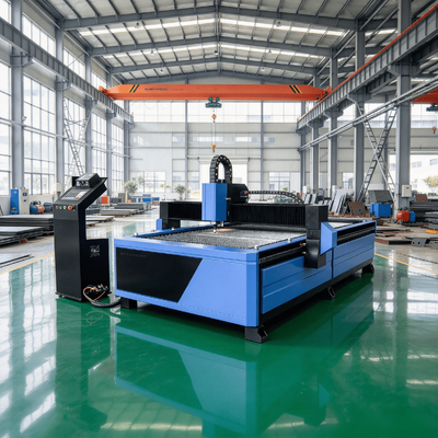 100A Plasma Cutting Machine Starfire Controller Sheet Metal CNC Machine 50Hz