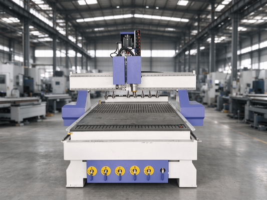 1325 ATC Oscillating Cutting Machine Syntec With Auto Tools Changer