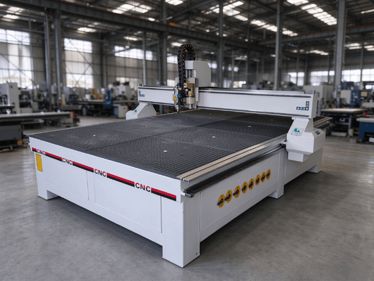 4X8 Feet Oscillating Cutting Machine CCD CNC Router Wood Cutting CE