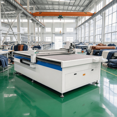 1625 Auto Fabric Knife Cutting Machine Oscillating 3PH 1600*2500mm