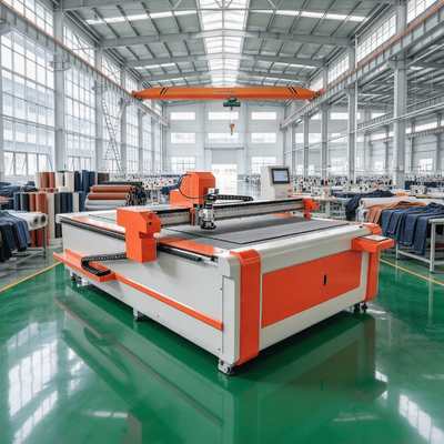 380V Oscillating Cutting Machine 1611 1625 Car Mat Cutting Machine