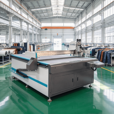 Cnc Oscillating Knife Cutting Machine For Car Mat Cutting 1625 Working Size